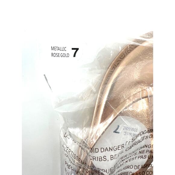 Solei Sea Women's Metallic Gold Copa Flip Flop Sandals Size 7 - Picture 5 of 10